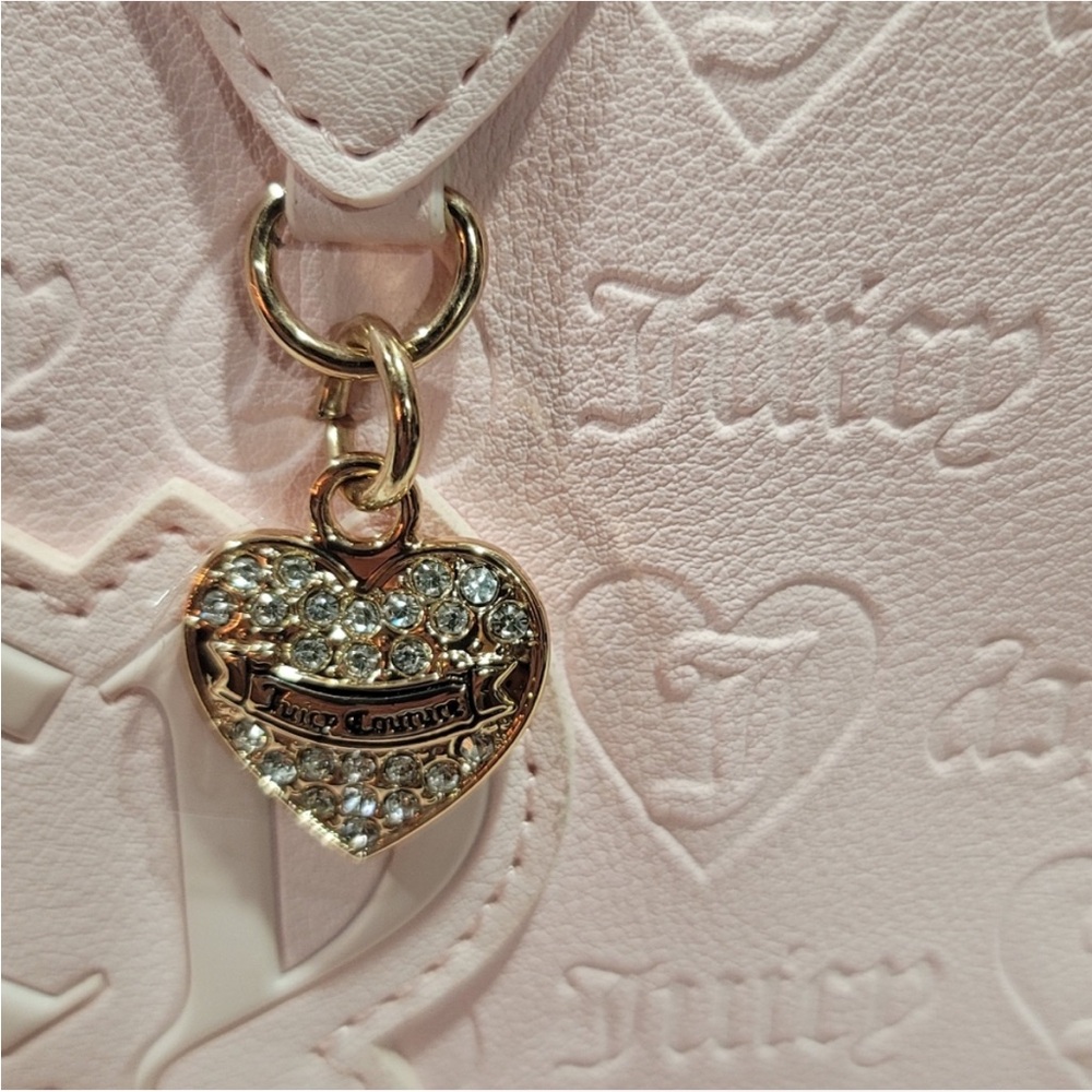 Juicy Couture Upgrade U Mini Tote Powder Blush Bag  New with tags $99 - Picture 6 of 7